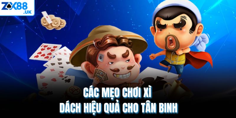 Các mẹo chơi xì dách hiệu quả cho tân binh