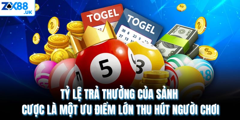 Tỷ lệ trả thưởng của sảnh cược là một ưu điểm lớn thu hút người chơi